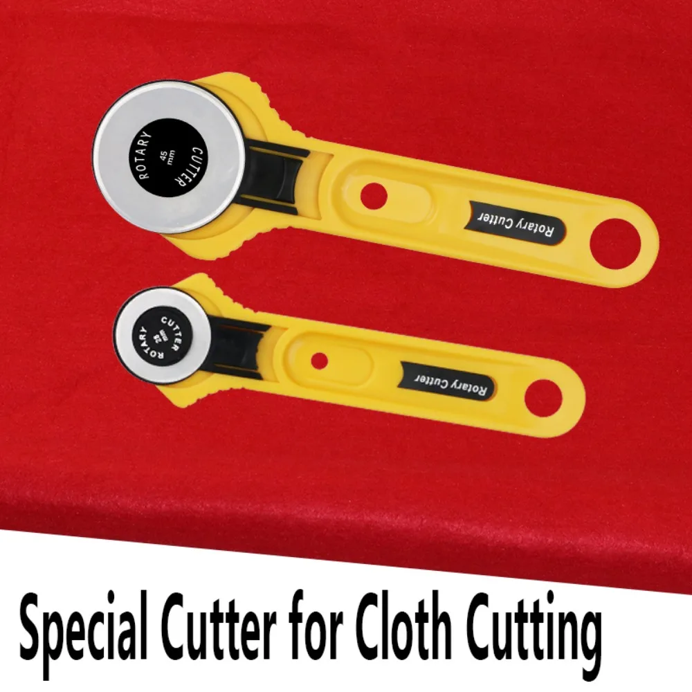 28/45mm Circular Rotary Cutter Knife Safety Blade Patchwork Piecing Sewing Quilting Fabric Cutting Leathercraft Tool