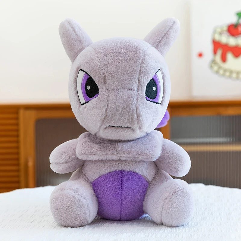 35-80cm Pokémon Mewtwo Plush Toys Cartoon Plushie Anime Birthday Pillow Sofa Kawaii Doll Stuffed Gift for Childrens Xmas