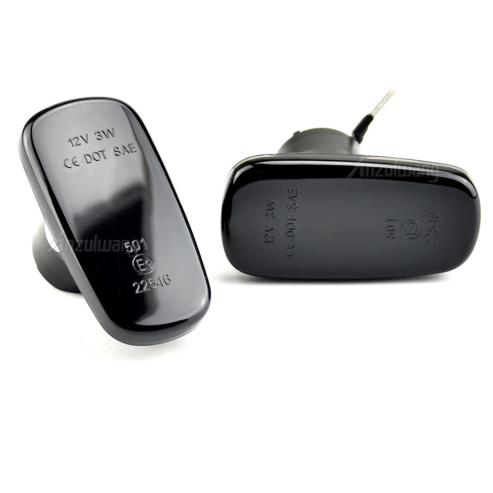 2X ديناميكية العنبر Led الجانب ماركر ضوء لكزس LX470 98-07 تويوتا لاند كروزر 100 برادو 90 سلسلة FJ هايلكس بدوره مصابيح إشارة