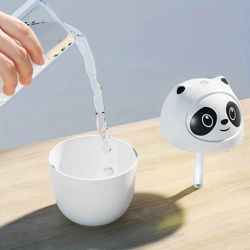 портативный светодиодный светильник, мини-милый 7,44 унции H2o, увлажнитель с распылителем, двойной диффузор для влажных эфирных масел, автомобильный USB-увлажнитель воздуха