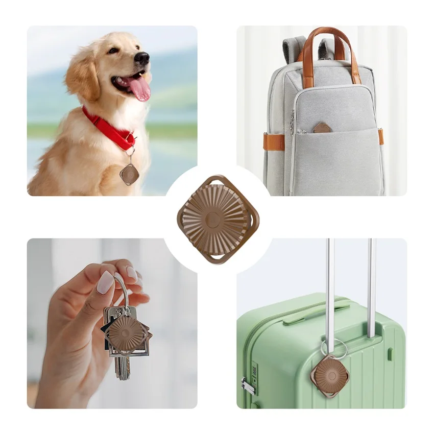 JianHan Smart Bluetooth Tracker Works with Apple Find My APP Key Finder Luggage Tracker Tag Pet Car Kids Locator Anti Lost