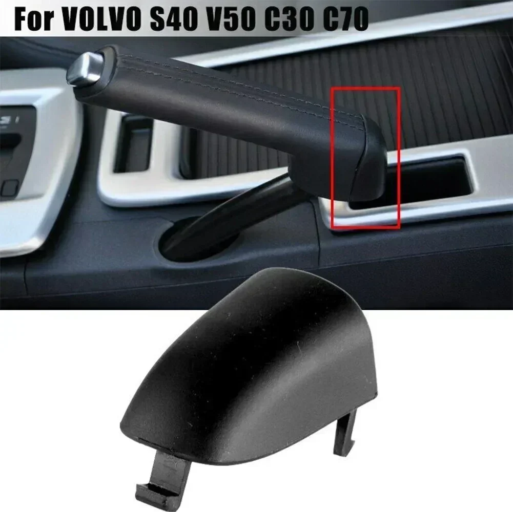 Car Handbrake Handle Lever Cover For VOLVO S40 V50 C30 C70 2006-2012 31329236 Handbrake Handle Cap Accessories