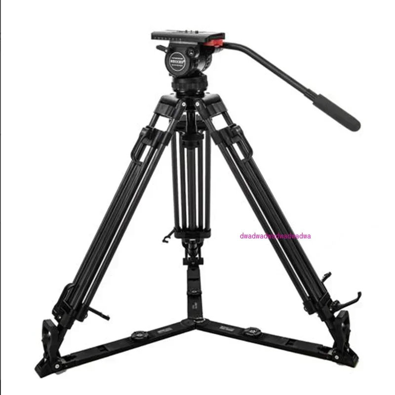 

Plus 2 Kit Professional CCTV Broadcast Heavy Duty Carbon Fiber Video Camera Tripod