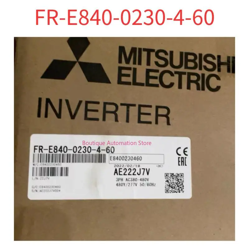 Brand New FR-E840-0230-4-60 frequency converter