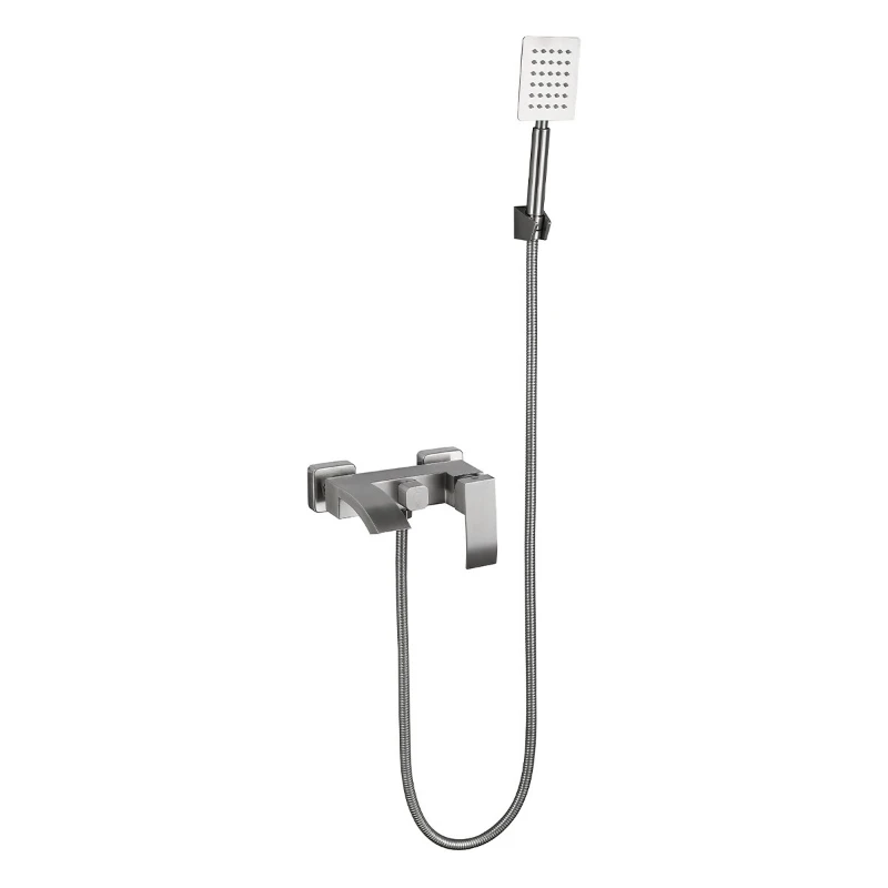 

304 stainless steel simple shower shower set bathroom bathroom bathtub faucet