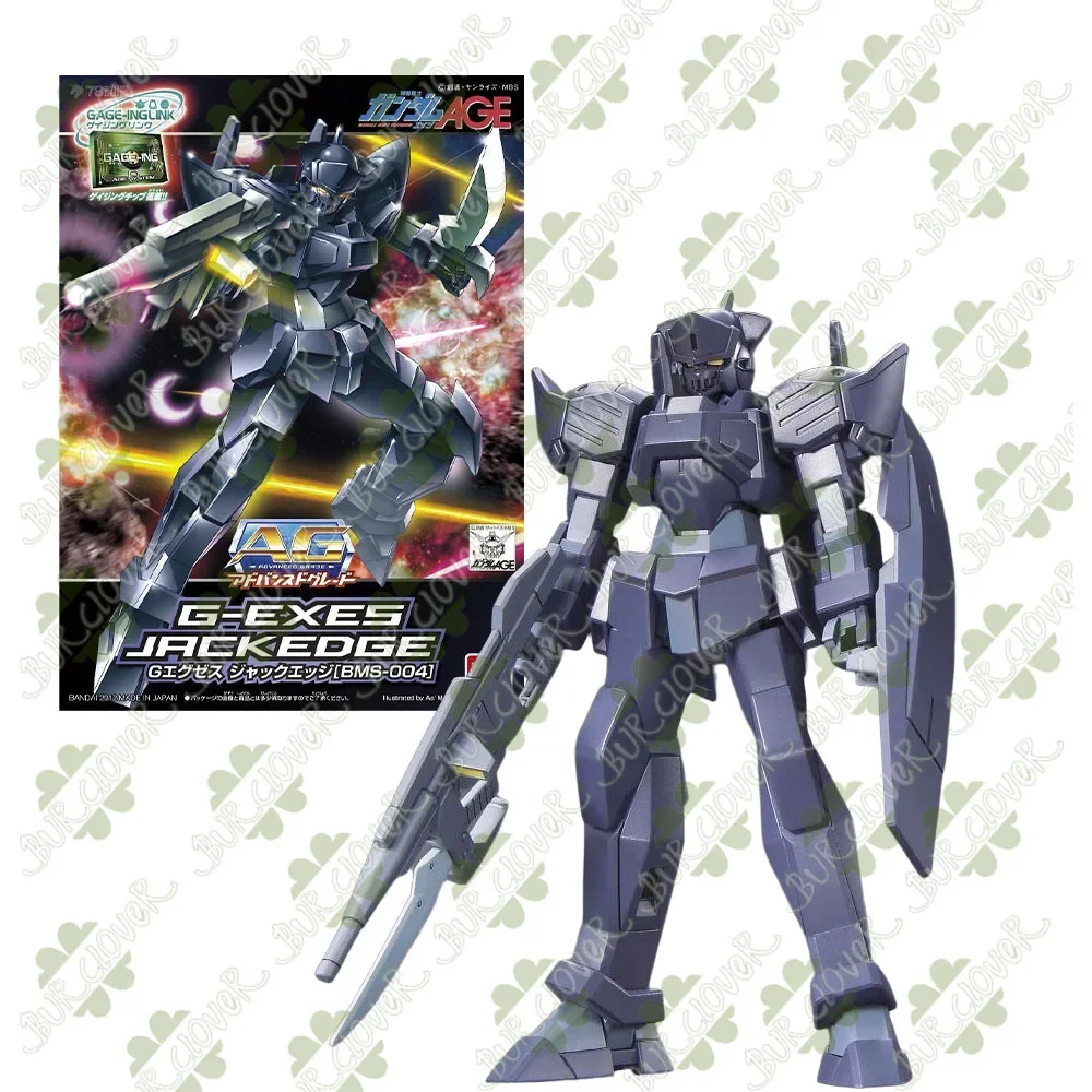 Oryginalny model do składania Bandai GUNDAM AGE HG AG Series GENORCE CUSTOM DORADO G-BOUNCER KHRONPS Anime Figurka Akcji Zabawki