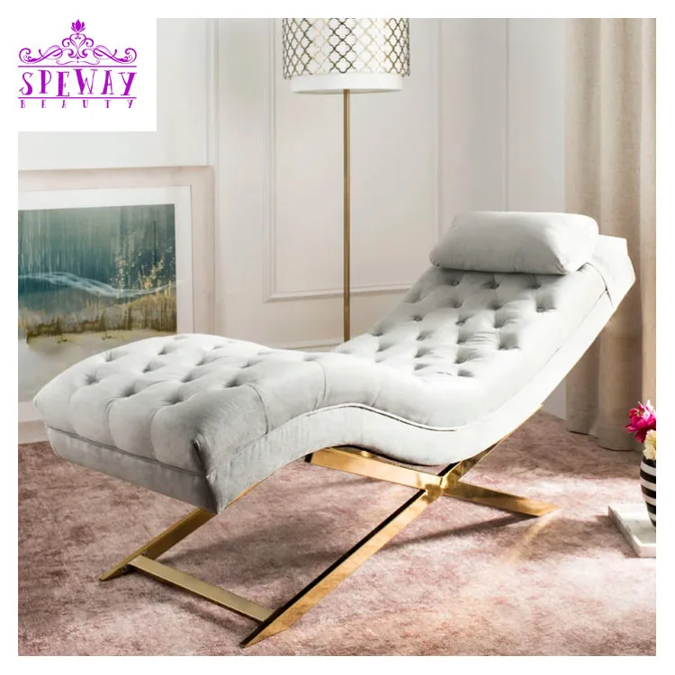 (Massage table + chair)2024 new arrival Modern Massage table spa brown velvet beauty eyelash bed luxury curved lash bed