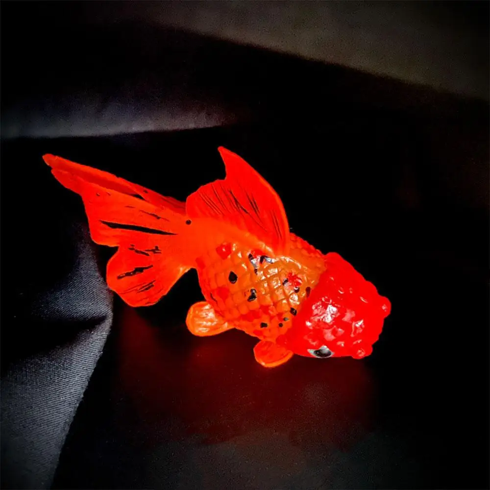 Fish Ocean Aquarium Luminous Goldfish Night Light Underwater Ornaments Artificial  Fish Fish Tank Landscape Simulation Fish