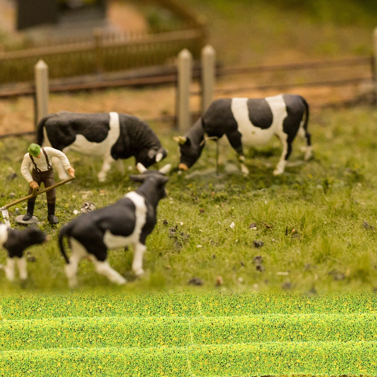 

20Pcs Mini Flower Shrub Artificial Plant Clusters for Sand Table Decor Railway Scenery Miniature Landscape Flower Vegetation