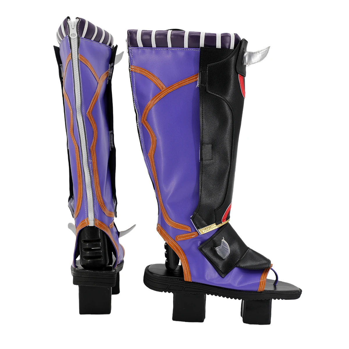 Genshin Impact Arataki Itto 코스프레 부츠 하이힐 신발 맞춤 제작