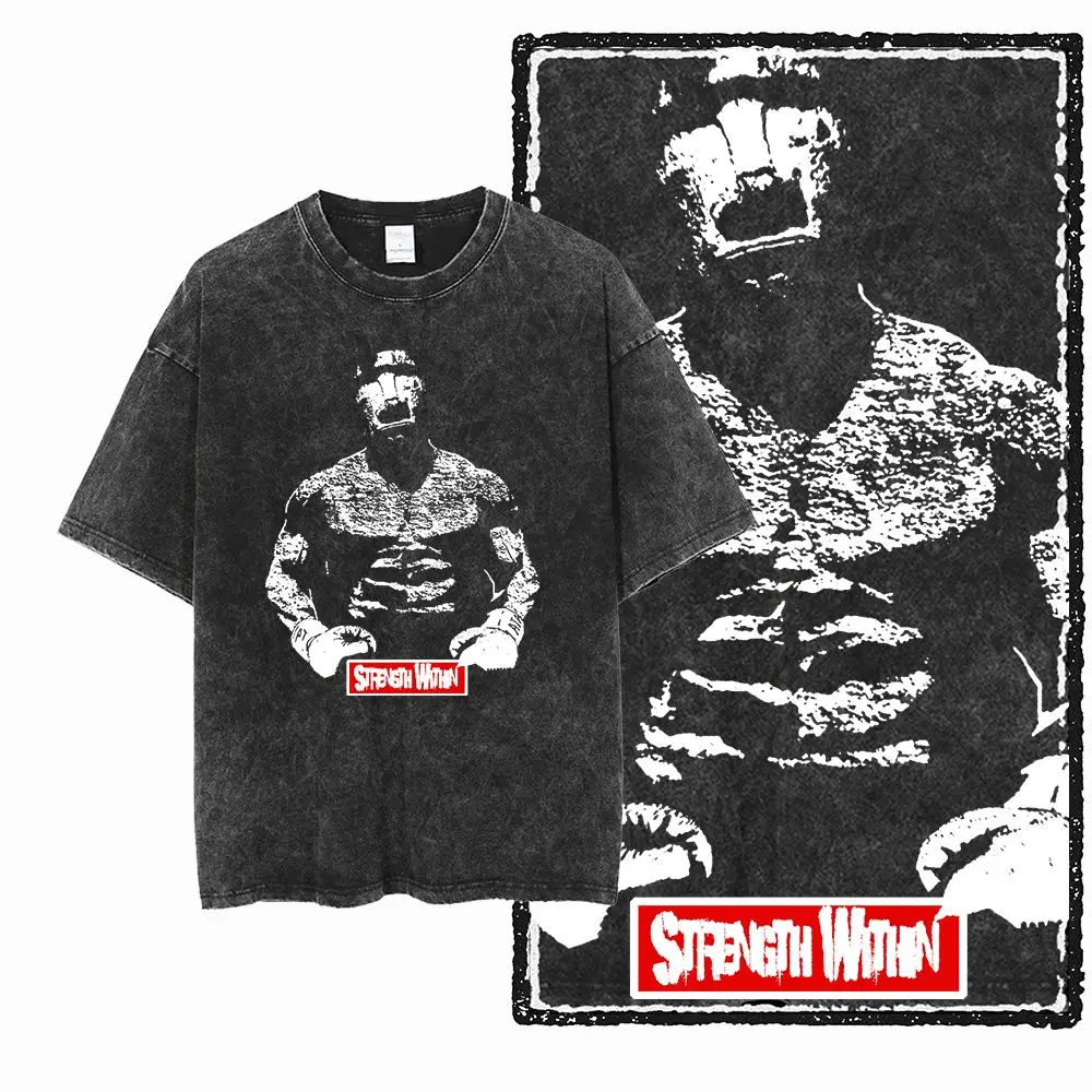 Exclusive Vintage Streetwear Cotton  Men's COOLMIND Graphic T-shirt | Acid Washed  Big Size Cool O-neck men's Tee Tshirt