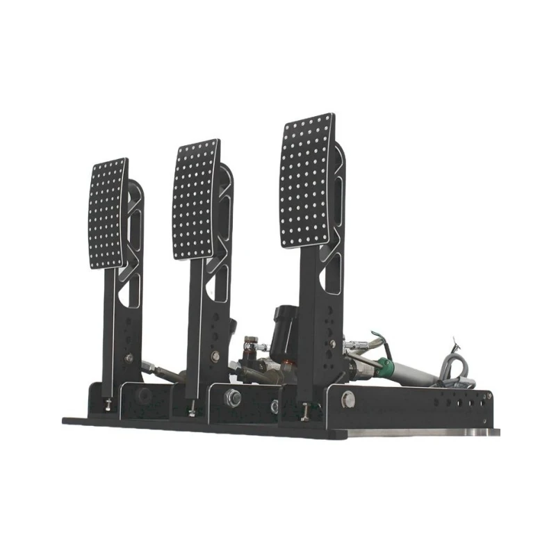 High Performance Racing Floor Mounted Billet Aluminum Pedal Brake Hydraulic Accelerator Throttle Box