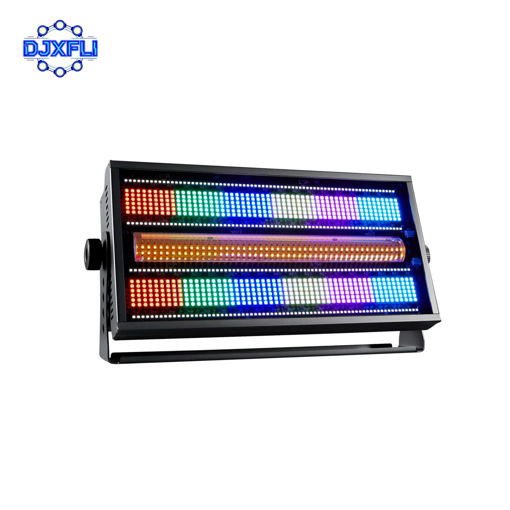 400W LED 5in1 RGBW + Cool White & Warm White Strobe Light KTV DJ DMX512 Control for Stage Disco Party Lighting
