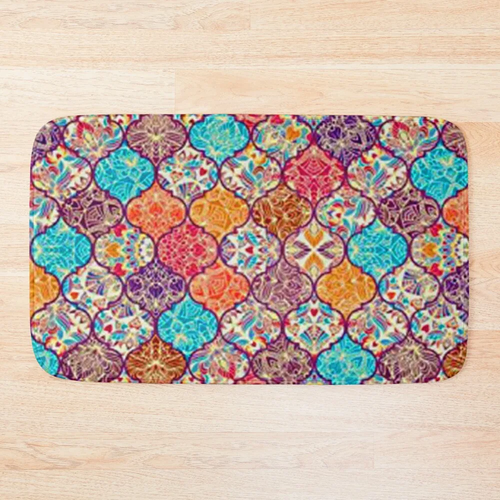

Andalusian tiles Bath Mat Kitchens Bath Rugs For Bathroom Mat