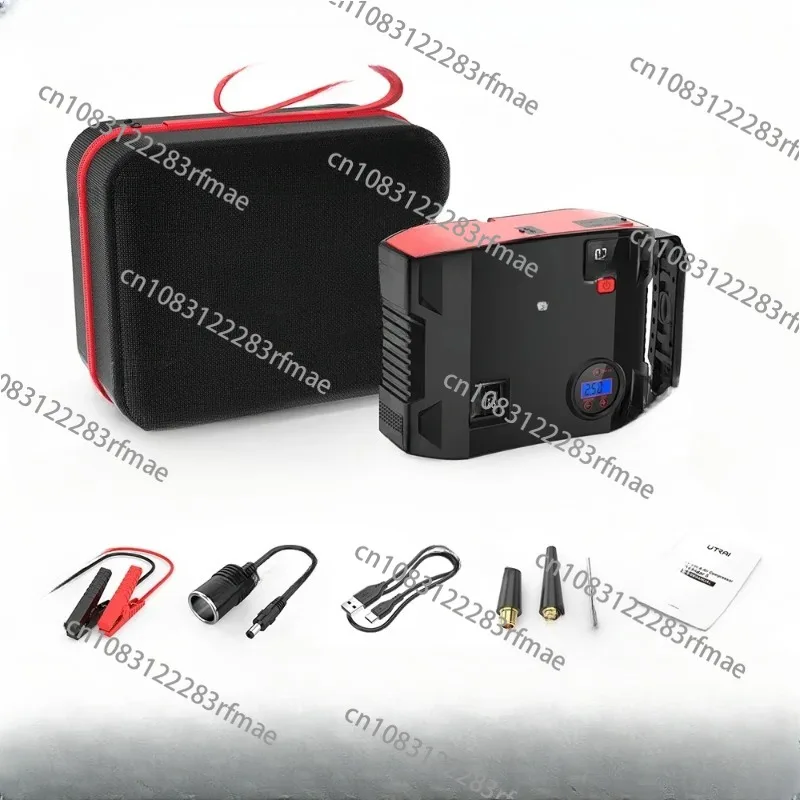 2000A Jump Starter Vehicle Emergency Tools with Air Pump Powerbank Jumpstart with LED Light Tire Inflator