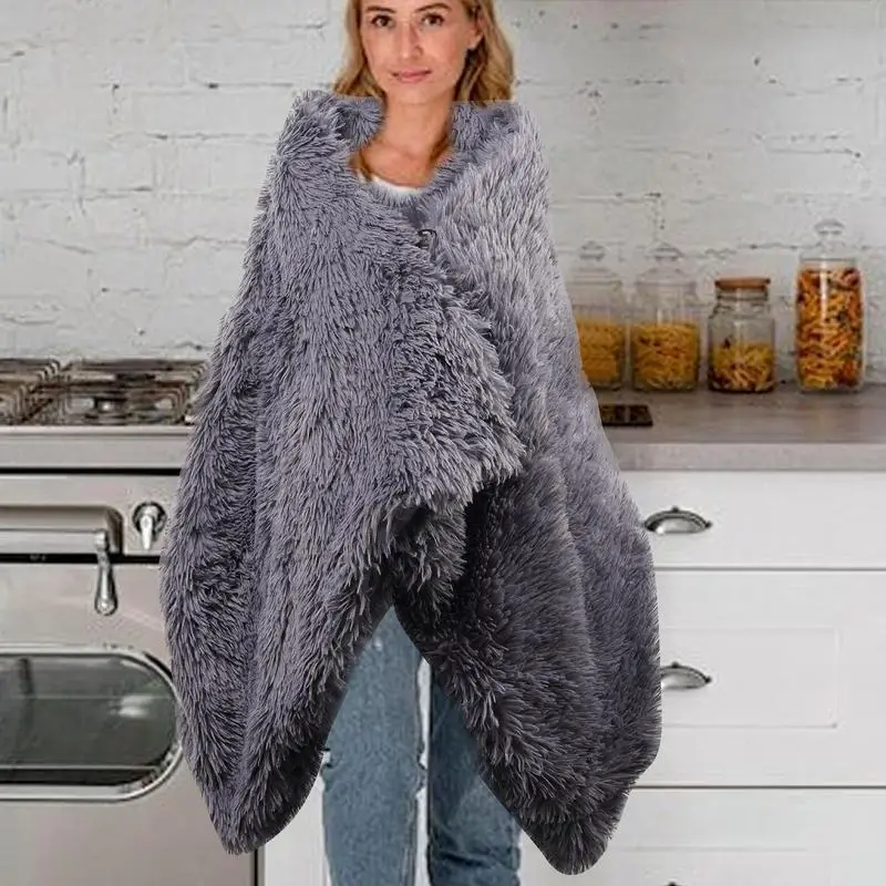 

140x80cm Cozy Electric Throw Blanket USB Heating Body Warmer Blanket Electric Shawl Blanket For Bed Sofa Winter Outdoor