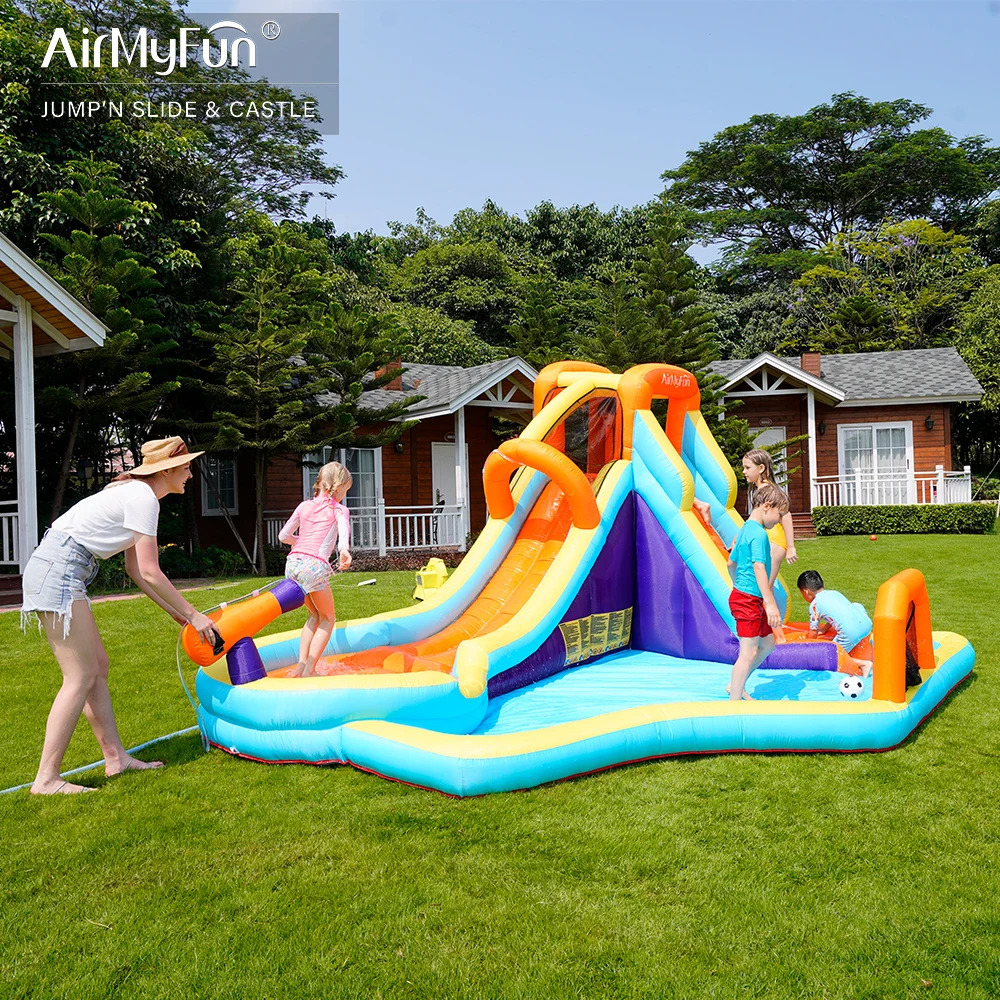 

Hot Summer Popular Combo Nylon Outdoor Playground Jumping Castle Inflatable Bouncer House Bouncy Castle For Sale