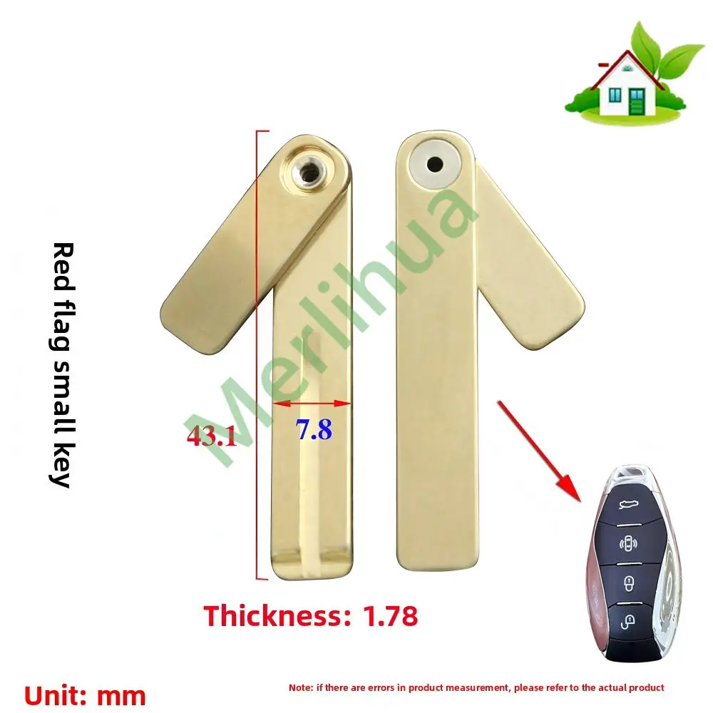 

Compatible with Hongqi Mini Key, Metal Key, Remote Key, and Intelligent Remote Mini Key