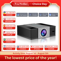 Touyinger Q11W Ultra Fully Enclosed Full HD 4K Video WiFi Android High Sound Low Power Consumption Home Theater Projector