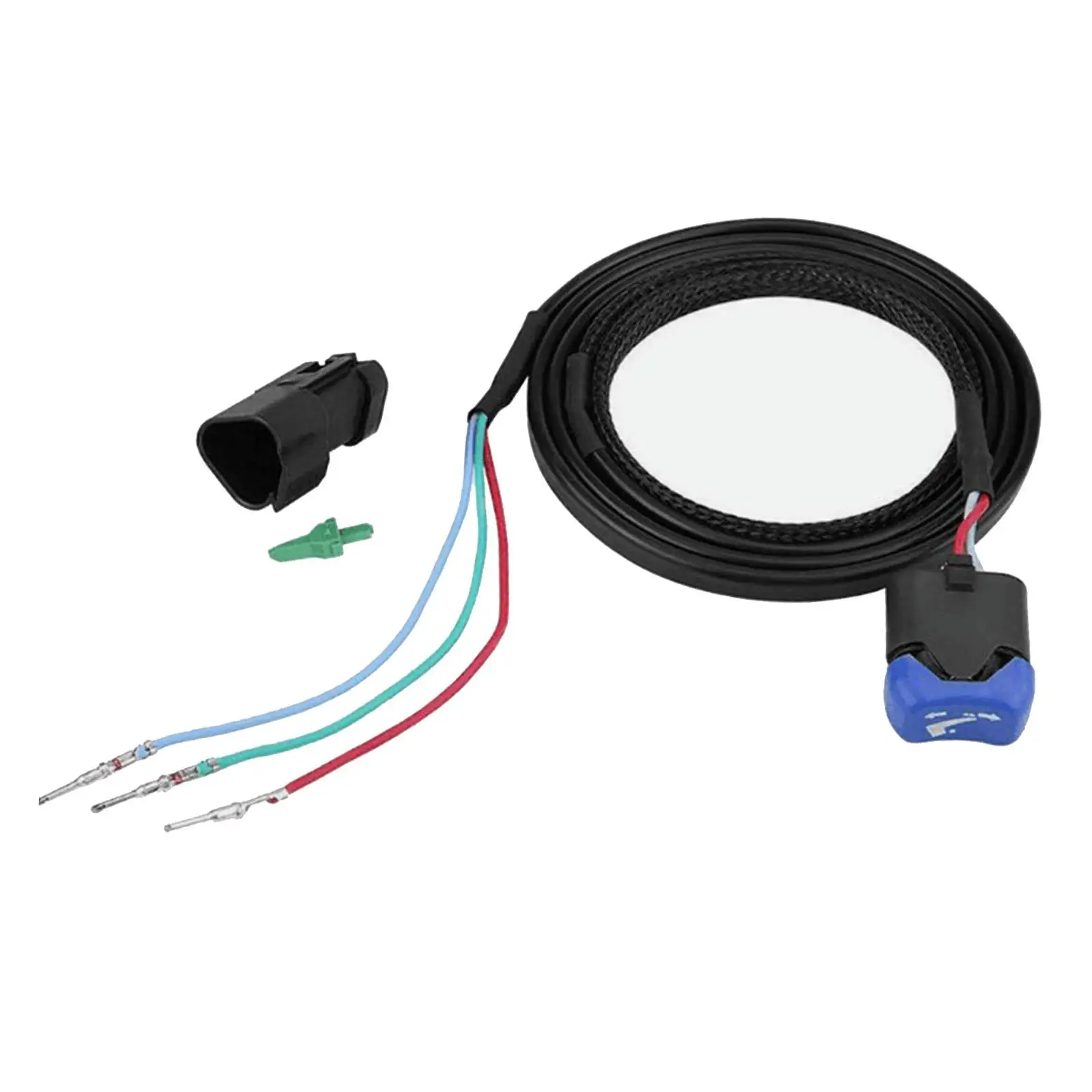 Boat Trim Switch Outboard Tilt Trim Control Replacement ABS Assembly Kit Easy Install for Bombardier Johnson