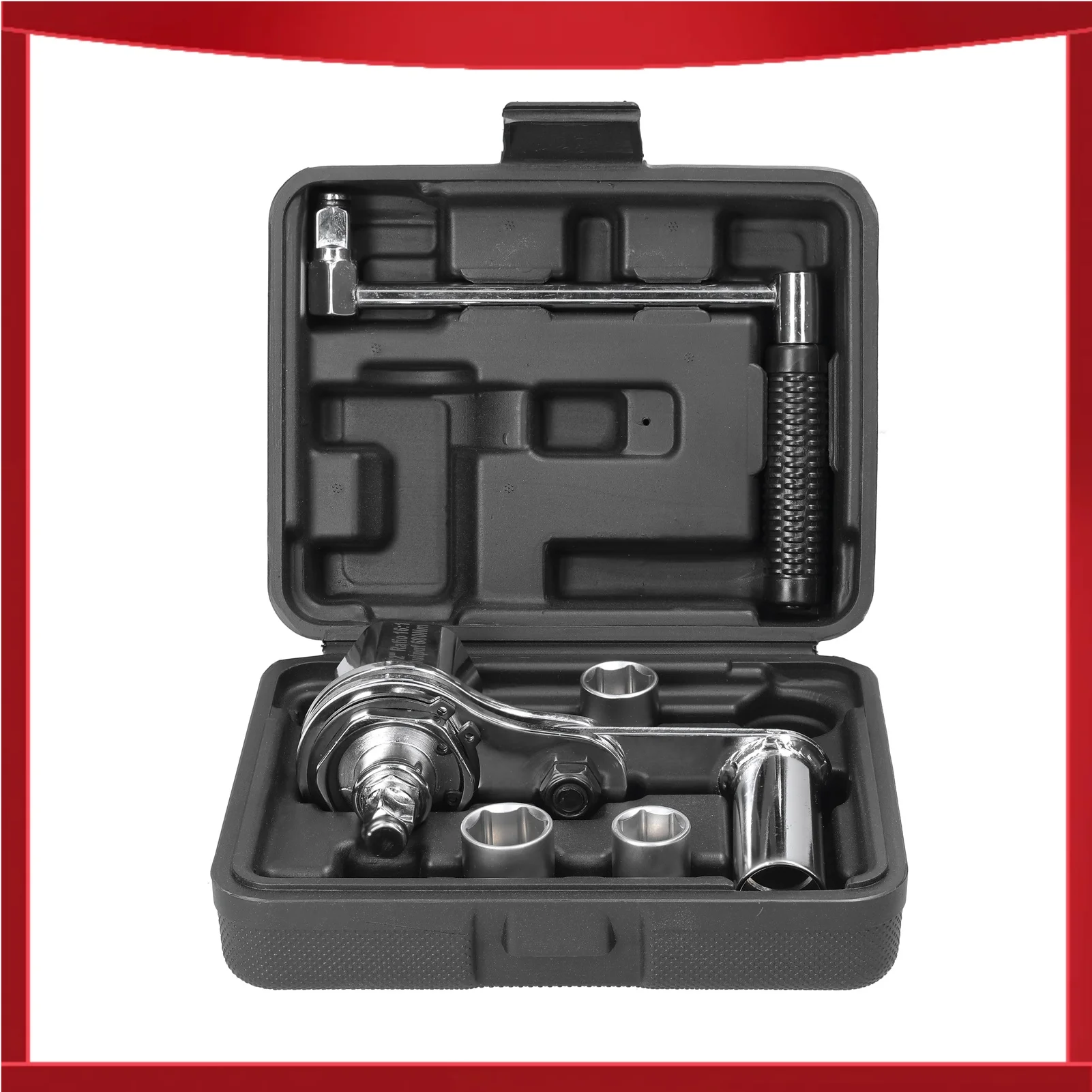 

1/2'' Torsional Torque Multiplier Wrench Labor-Saving Lug Nut Remover Car Tire Disassembly Force Wrench Max 680Nm