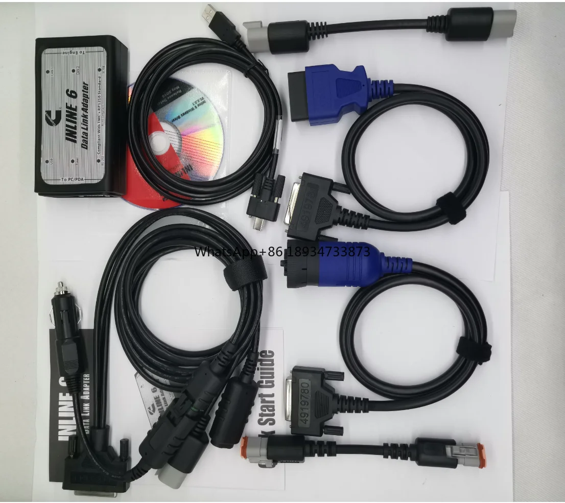 Data Link Adapter V8.7 Heavy Duty Diagnostic Scanner for cummins inline6 for inline 6 Truck Tool