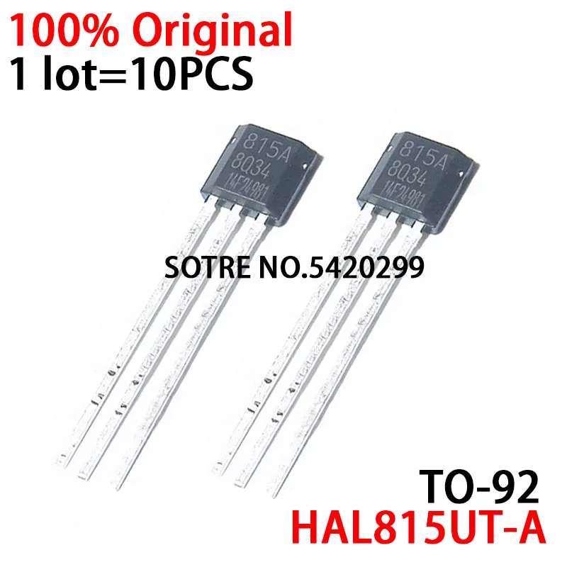 

10PCS HAL815UT-A marking:815A HAL815UT HAL815 TO92 Programmable Hall sensor New original