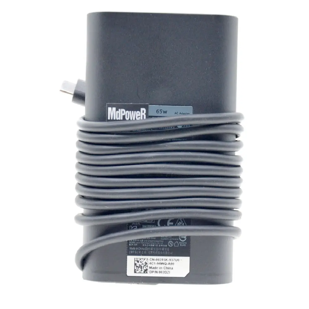 New 65w type-C PD USB AC adapter For Dell Latitude 5290 5290 7285 7389 7390 Thunderbolt3 20V 3.25A Charger Power Supply