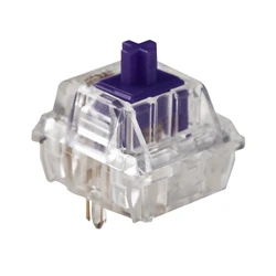 Gateron Zealio V2 Purple Switch Tactile 62g 65g 67g 78g 5pin SMD RGB mx Stem Switch for Mechanical Keyboard