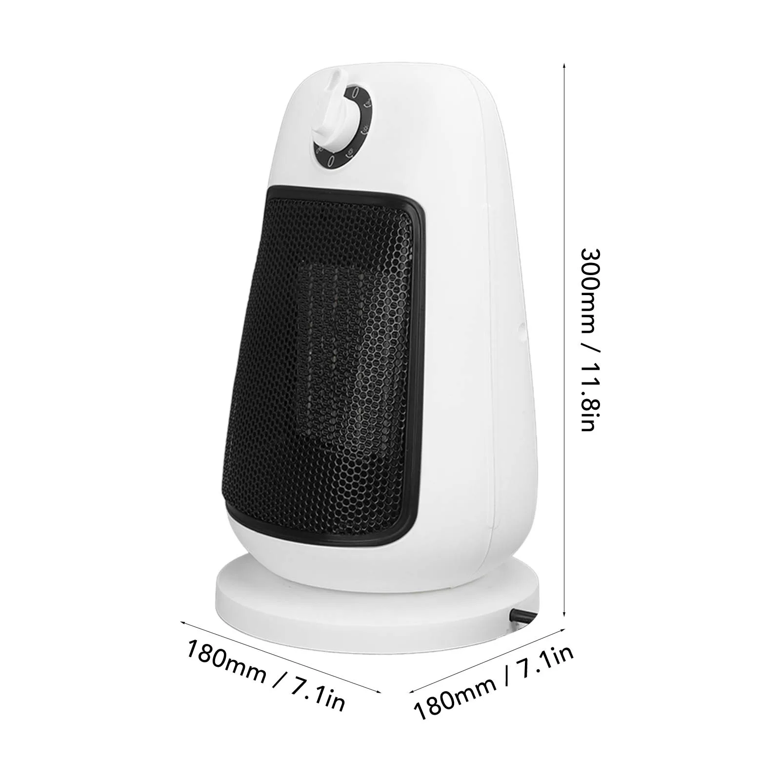 PTC سخان كهربائي صغير ، التحكم في درجة الحرارة ، حماية ارتفاع درجة الحرارة ، داخلي ، غرفة معيشة ، النوم ، سطح المكتب ، مروحة