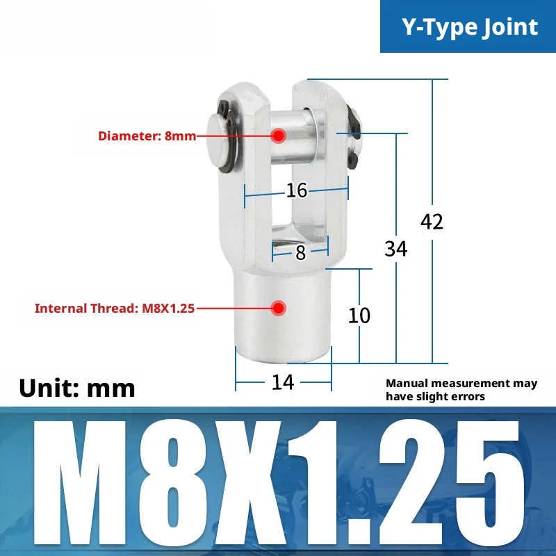 Variant: Y20 M8-1.25mm