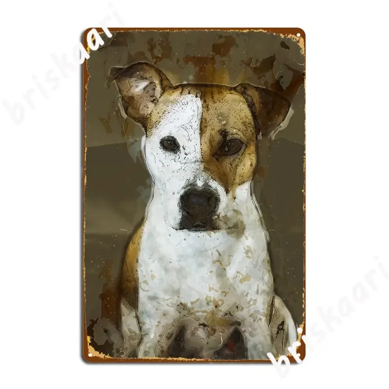Juck Russell Art Best Birthday Gift For Lover And Owner Metal Plaque Poster Plaques Club Customize Home Tin Sign Poster