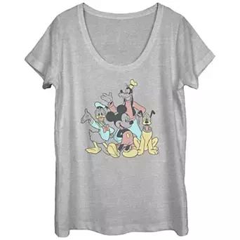 

Disney Mickey and Friends T Shirt 3 Pieces Set Vintage Cartoon Characters Print Cotton Short Sleeve Tops for Men Women 2025