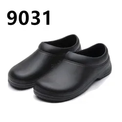 Chef Shoes Slippers Kitchen Anti-skid Shoes Hotel Restaurants Food Factories Waterproof and Oil Resistant Work Shoes 9031