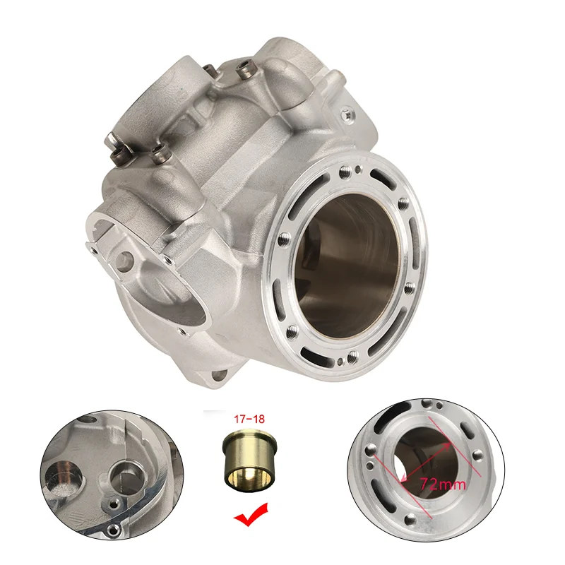 

Motorcycle 72mm Air Cylinder Block Kit for KTM 300 XC XC-W SIX DAYS EXC300 HUSQ VARNA TE300 TX300 Dirt Bike Engine Part
