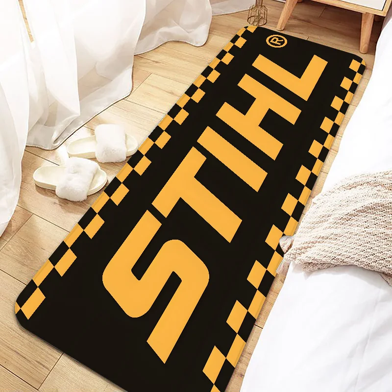 Stihl Door Mat Entrance Non-slip Doormat Washable Kitchen Carpet Living Room Hallway Rugs Bathroom Bath Door Mats