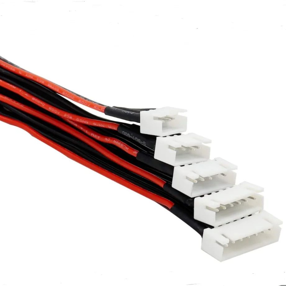 24awg 20/30cm 2S/3S/4S/5S/6S Battery Balance Charger Silicone Wire Extension Lead JST-XH Connector Adapter Plug for RC Drone