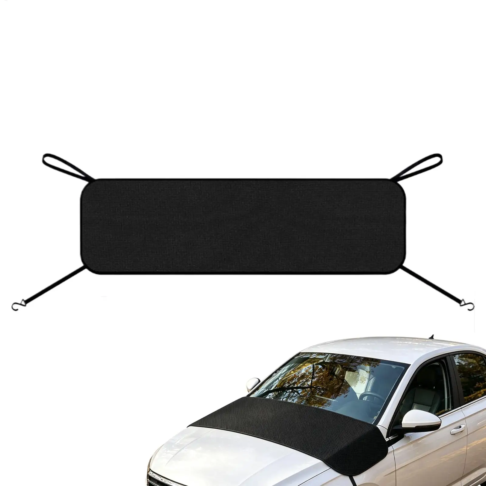 Windshield Trough Cover Window Rain Rough Leaf Guard Windshield Dust Blocking Cover for Patio Outdoor Garage Apartment Renter