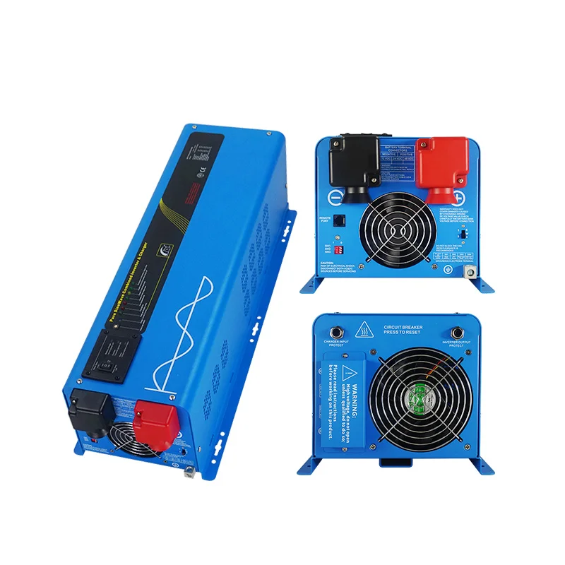 High Quality Off-grid Hybrid Solar Inverter Pure Sine Wave Power 1kw 3000w 6kw For Home Appliance