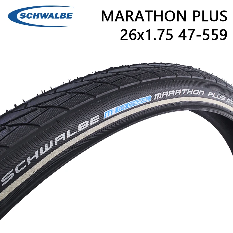 مراجعة شاملة لعجلة دراجة SCHWALBE MARATHON PLUS 26x1.75: الأفضل لرحلات الطول والطرق الوعرة