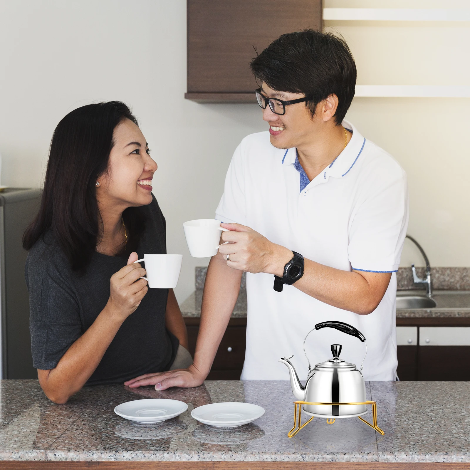 

1Pcs Premium Alloy Pot Rack Anti-Hot Table Stand for Kitchen Gadget Pot Storage Heat Resistant Rack Use Alloy Pan Stand