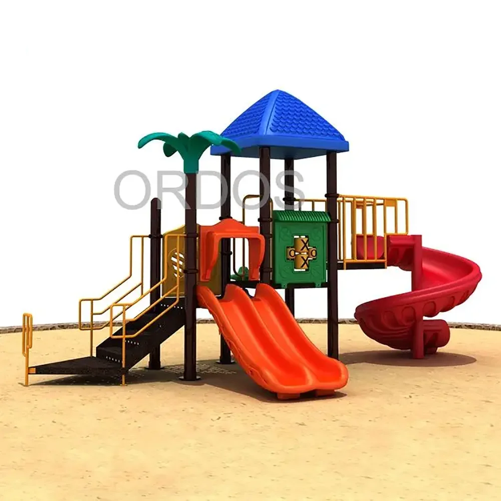 Custom Multifunctional Small Children Amusement Park Slide Outdoor Playground for Sale