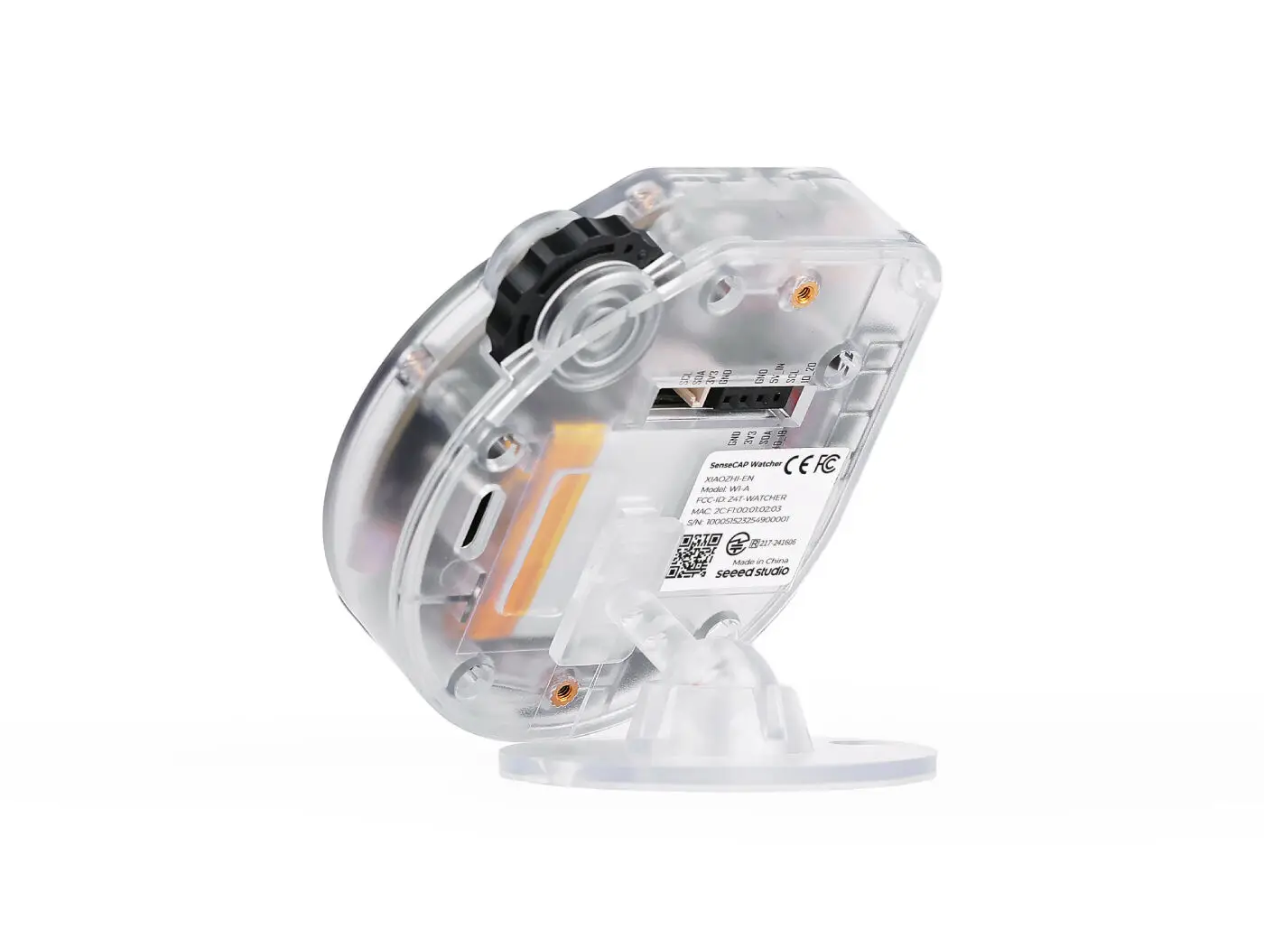 Picture 6: SenseCAP Watcher XiaoZhi AI Device Voice Assistant Smart Home,LLM, Camera,Face Recognition Visual Wake-Up,Multilingual,ESP32S3