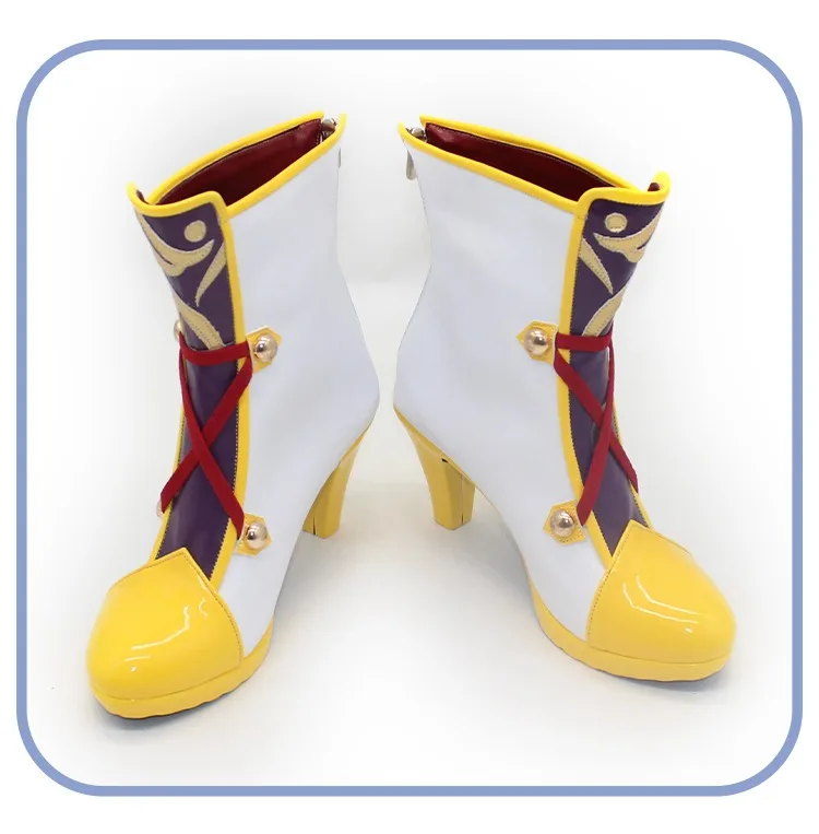 Pretty Derby Chrono Genesis คอสเพลย์อะนิเมะอุปกรณ์เสริมคอสเพลย์ Props ฮาโลวีน Carnival รองเท้า PU รองเท้าที่กําหนดเอง