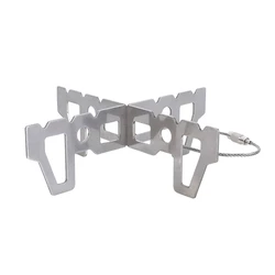 Alcohols Stove Stand Support Rack Mini Portable Stainless Stand For Hiking