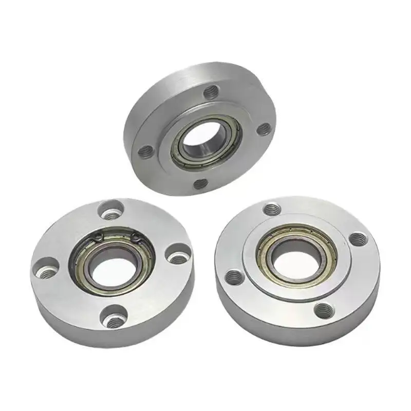Circular flange insert type retainer with buckle ring Circular housing assembly 6/8/10/12/17mm
