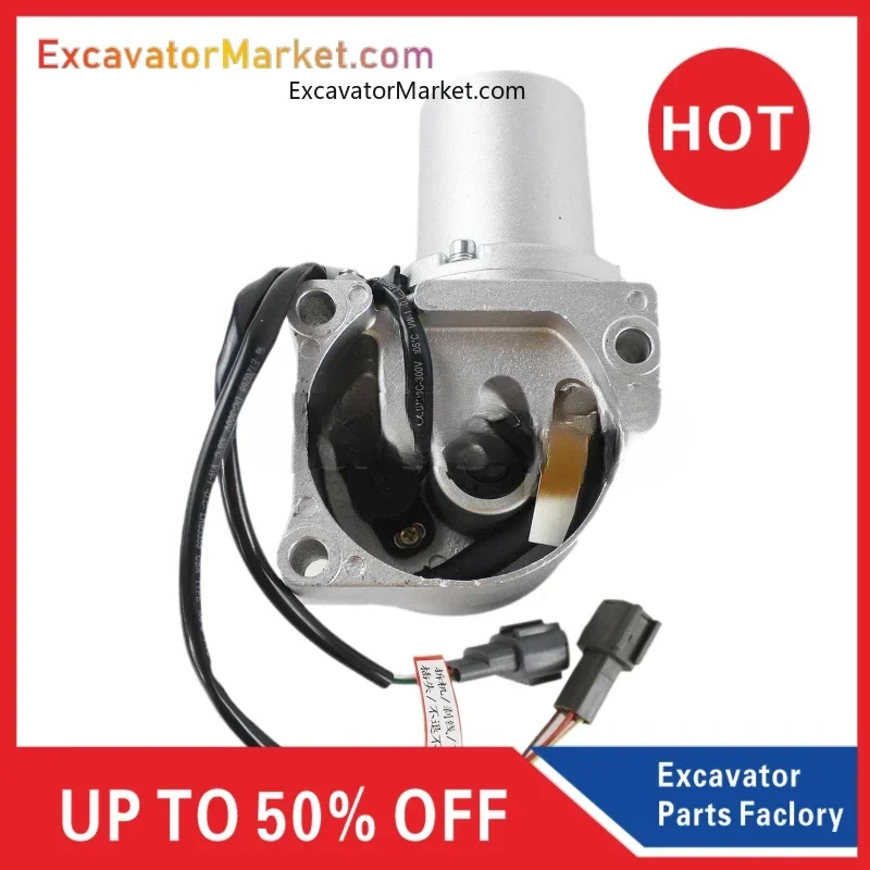 Excavator Parts For Hitachi Ex120-5 Ex200-5 Parts Us Throttle Motor 4360509 4614911 Kp56rm2g-019 Excavator Parts