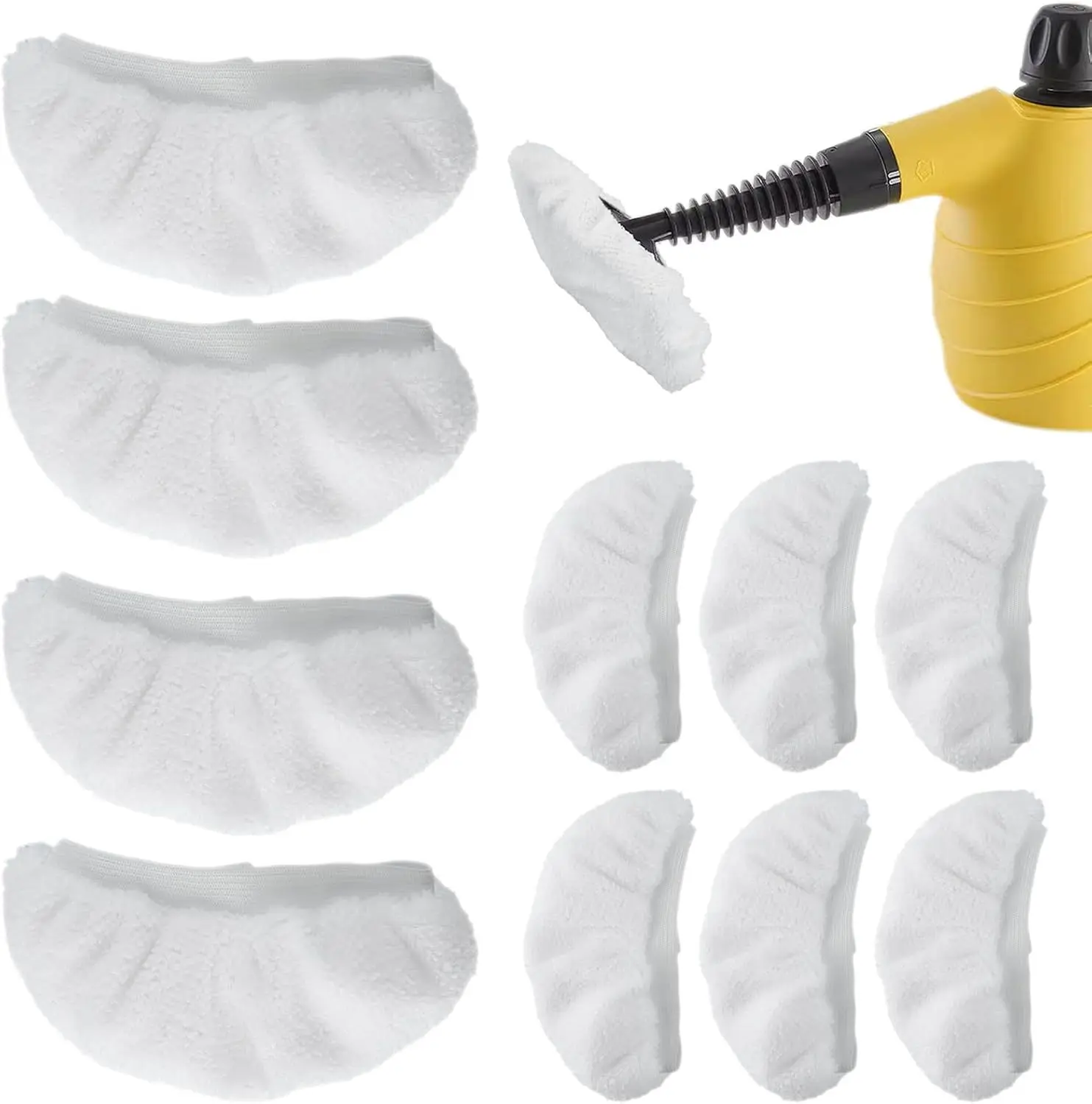 1/5/10 PCS Reusable Steam Mop Pads Universal Steam Cleaner Pads Steam Shot Attachments For Karcher SC1 SC2 SC3 SC4 SC5 SV7