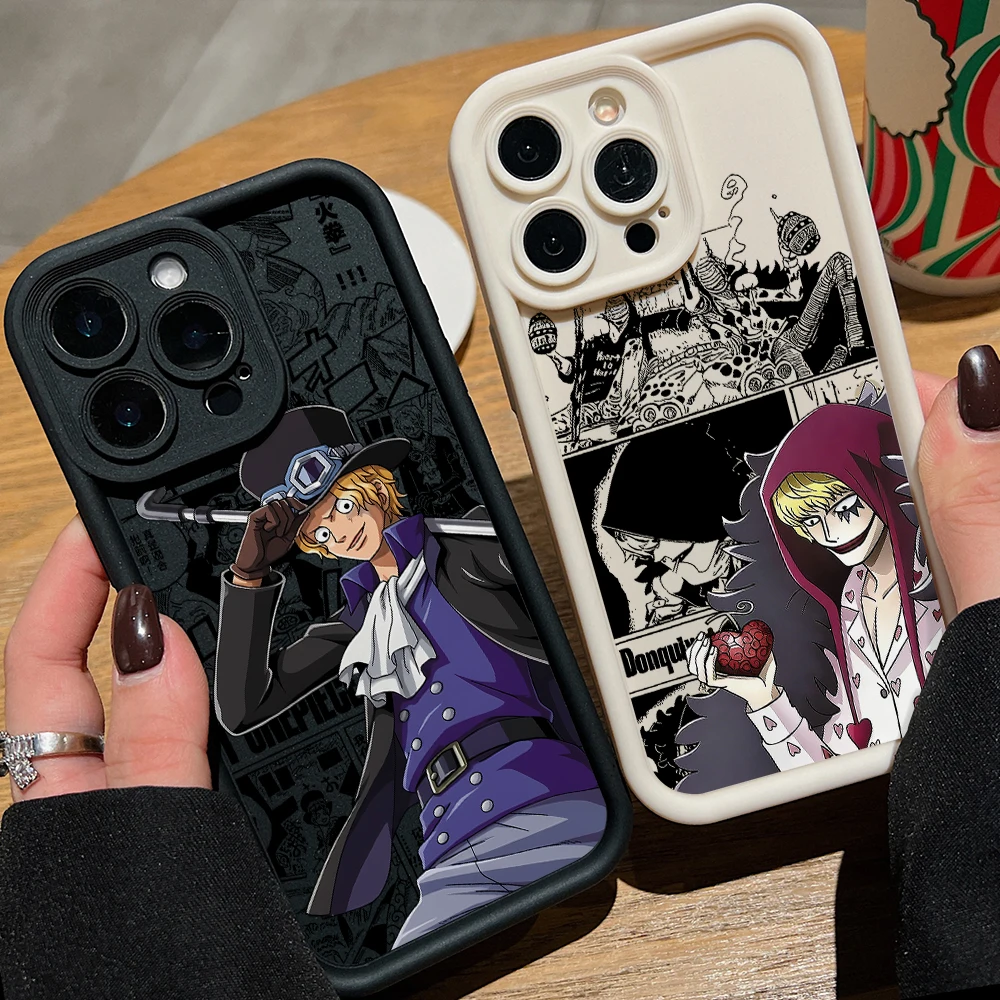 O-One Pieces Sabos Phone Case for Google Pixel 10 9 8 8A 7 7A Pro XL 5G Soft TPU Soft Shockproof Capa Cover Funda