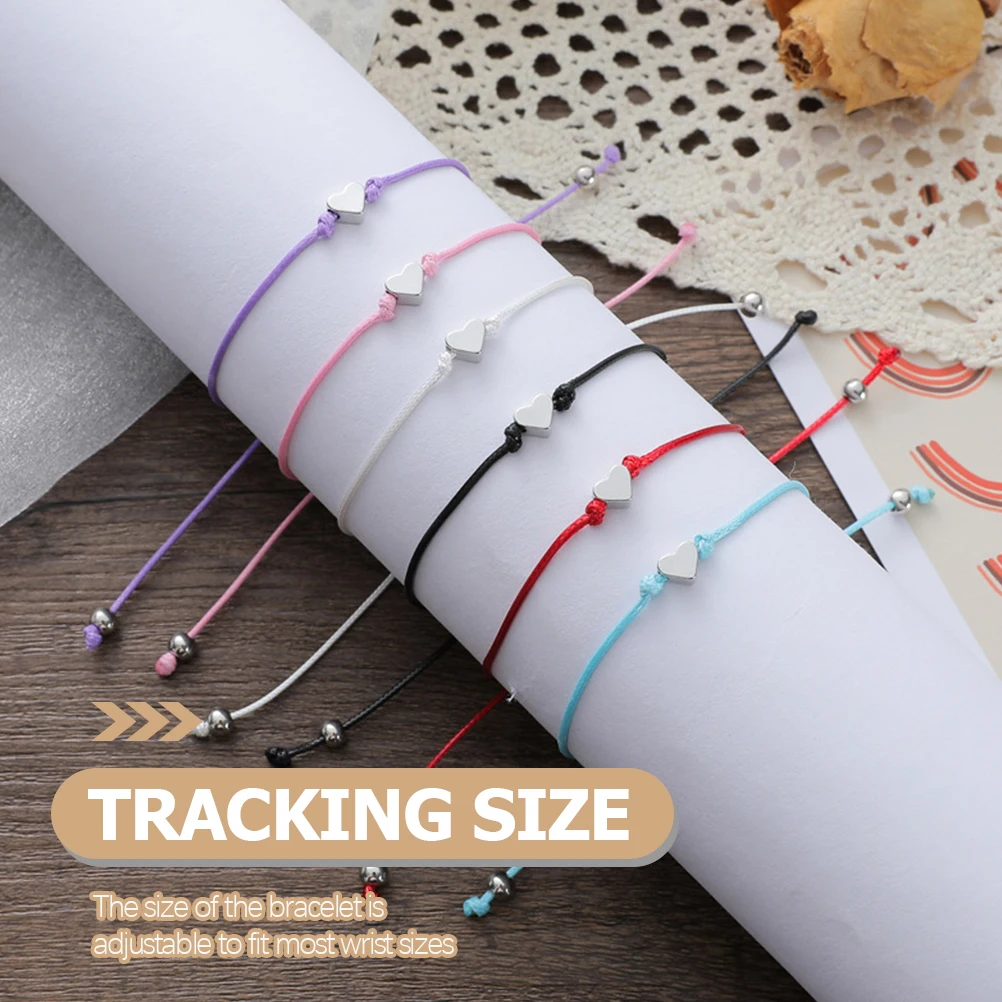 

3 set Mother Daughter Bracelets Set Adjustable Sliding Knot Strong Material Matching Jewelry Daily Wear Back to School Secret